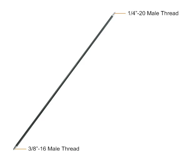 E-IMAGE AM-005 C Stand boom 1/4"&3/8" treads 120 cm Кронштейн удлинительный (120 см)