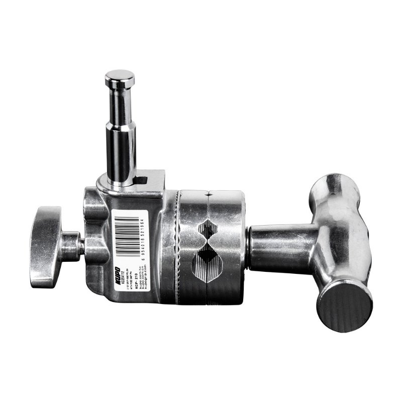 KCP-210 Grip Head with Fixed Baby Pin Silver