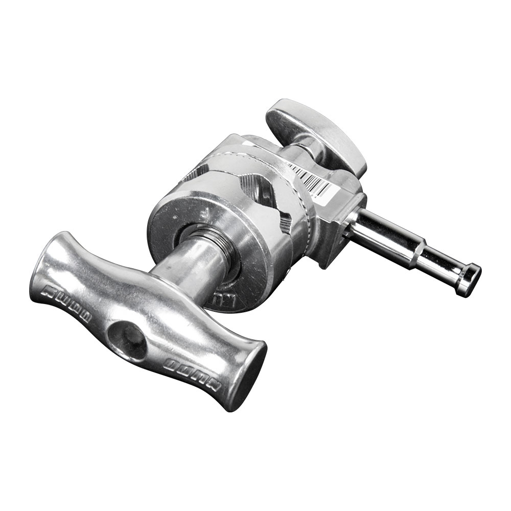 Kupo KCP-210 Grip Head with Fixed Baby Pin Silver — фото 2