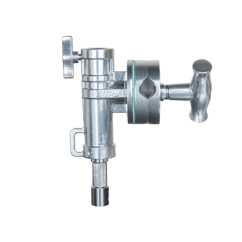 Kupo KCP-450 4-1/2" Grip Head with Junior Stud & Receiver Silver — фото 2