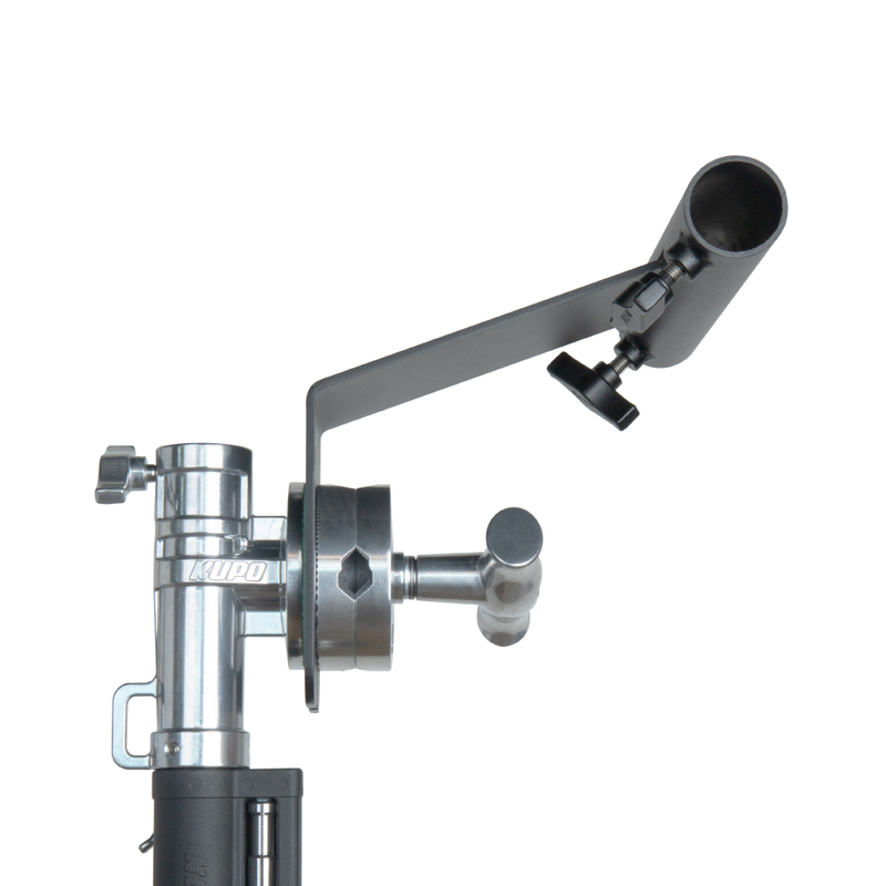 Kupo KCP-450 4-1/2" Grip Head with Junior Stud & Receiver Silver — фото 3