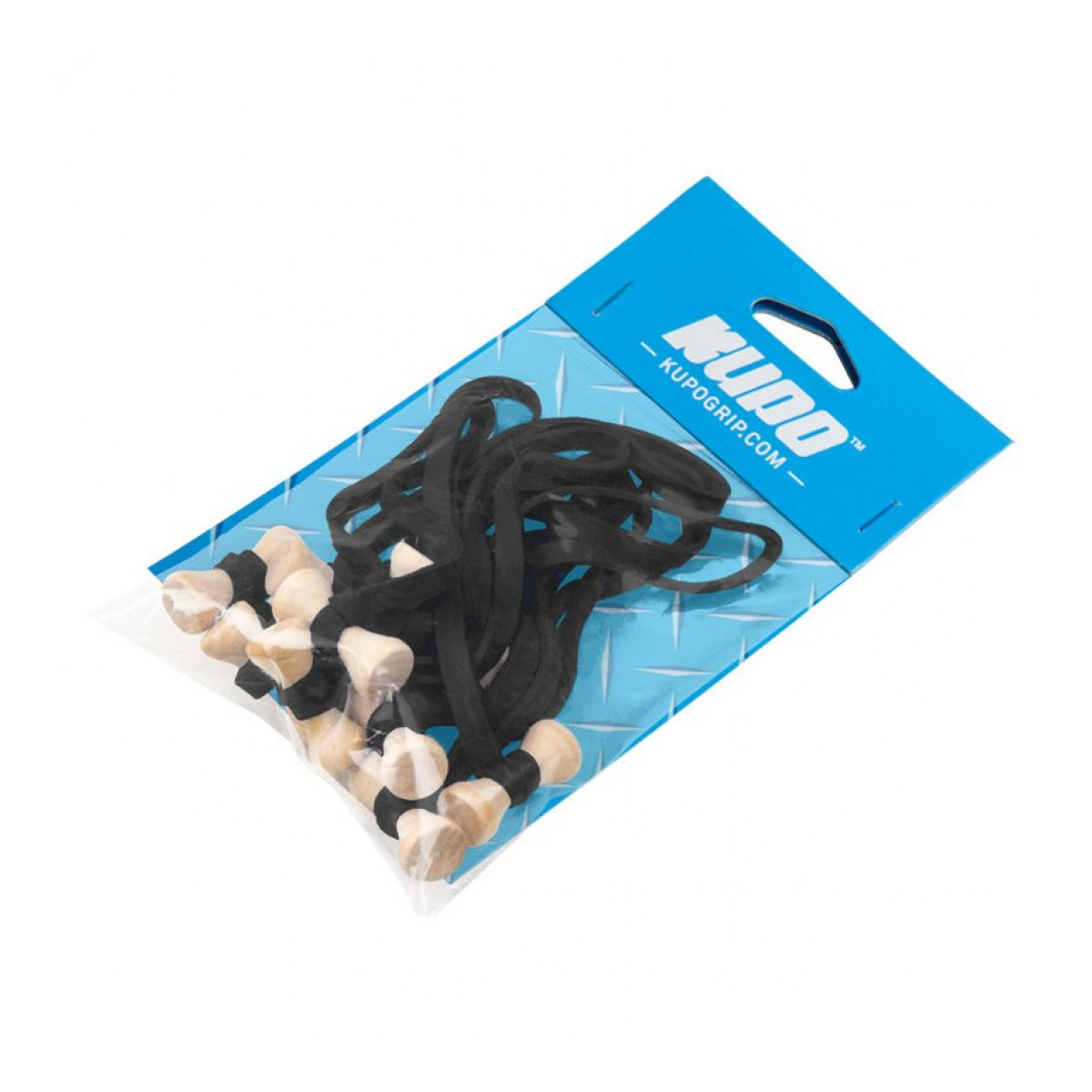 BG5006BK Elastic cable tie (10 pcs/pack) 6,00 mm (W)*5"(L), black