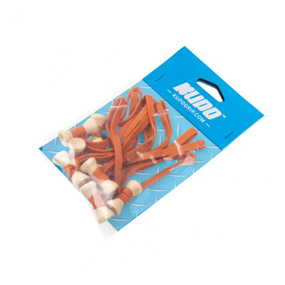 BG5006O Elastic cable tie (10 pcs/pack) 6,00 mm (W)*5"(L), orange
