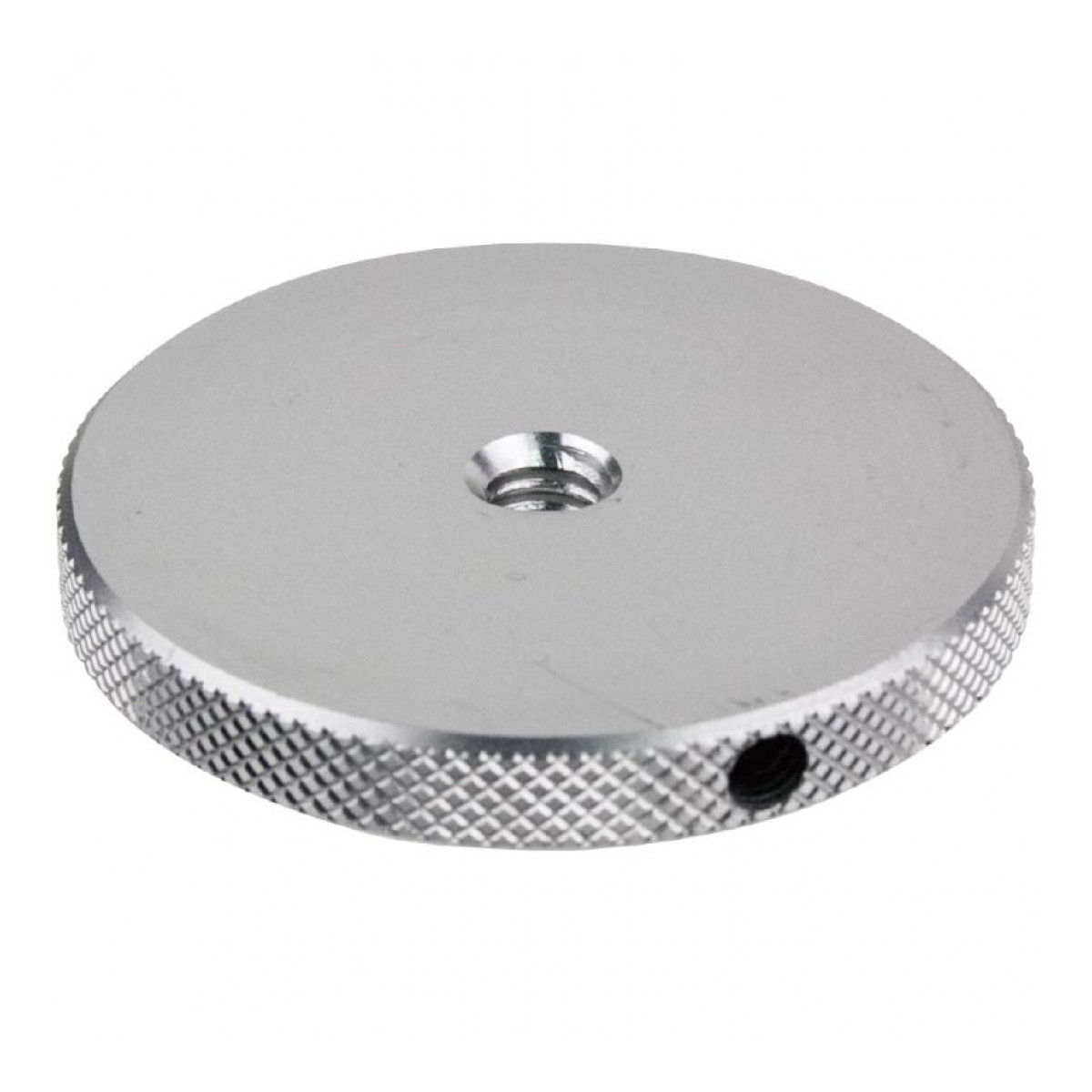KS-068 Round plate w/ 1/4"-20 threaded hole, dia. 45mm