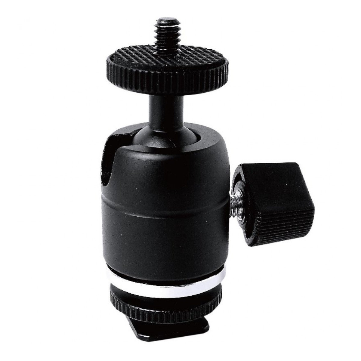 KS-CB03 Mini Ball Head W/ Hot Shoe Adapter