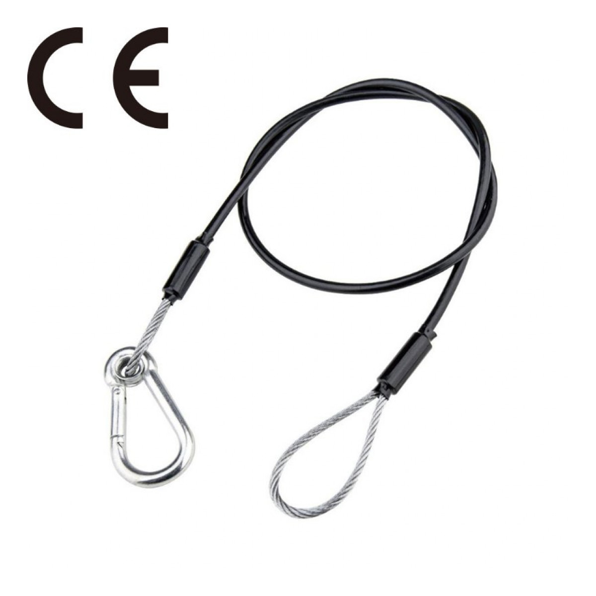 SW-04 dia. 3.2 mm, 75 cm length safety wire w/PVC (dia. 4.5 mm)