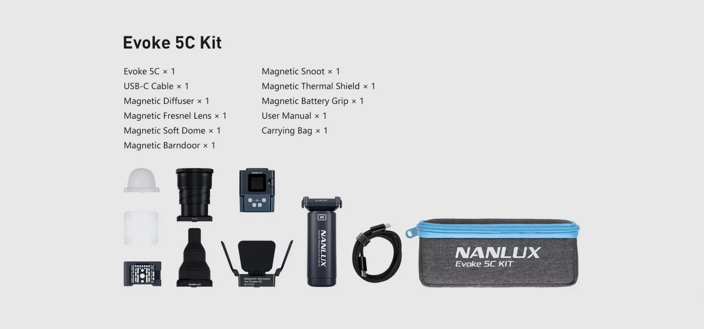 Осв. прибор NANLUX Evoke 150C LED Full-color Spot Light фото 2